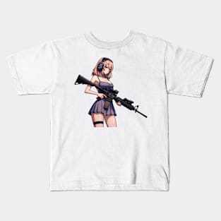 Tactical Girl Kids T-Shirt